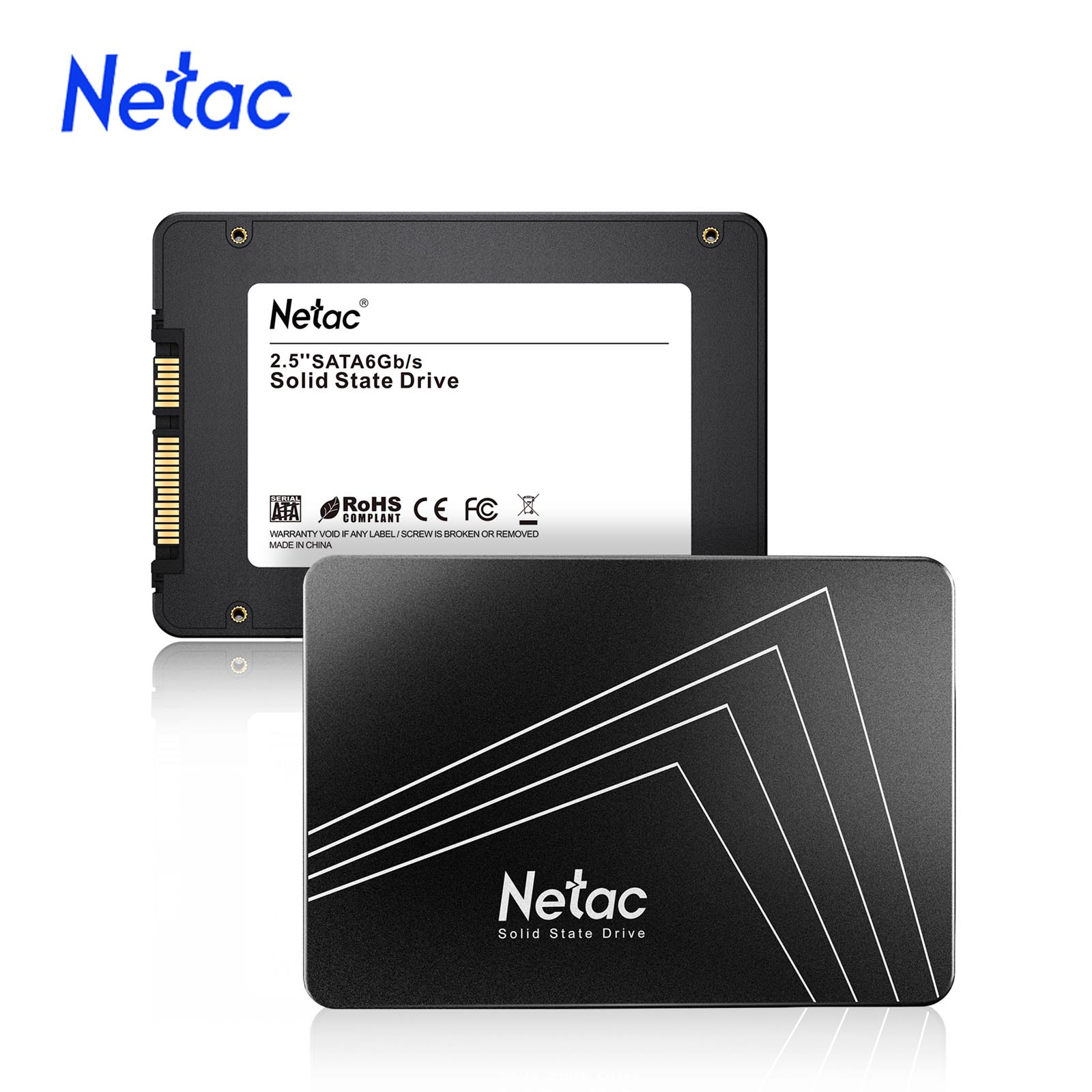 Ssd 500Gb - Netac 128 GB 256 GB 512