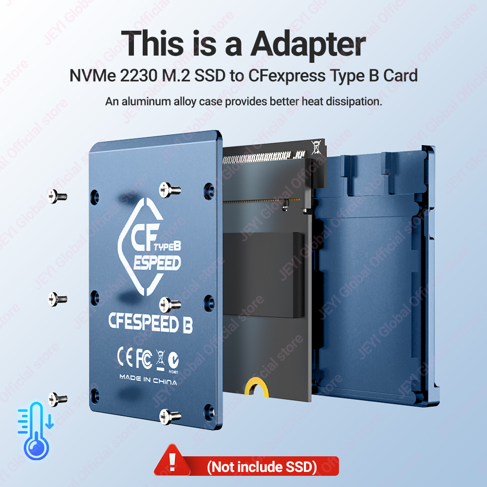 JEYI CF-Express Typ-B zu M.2 2 – Memory Card Ssd Bewertung und Preis